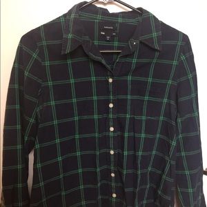 Boyfriend fit button up